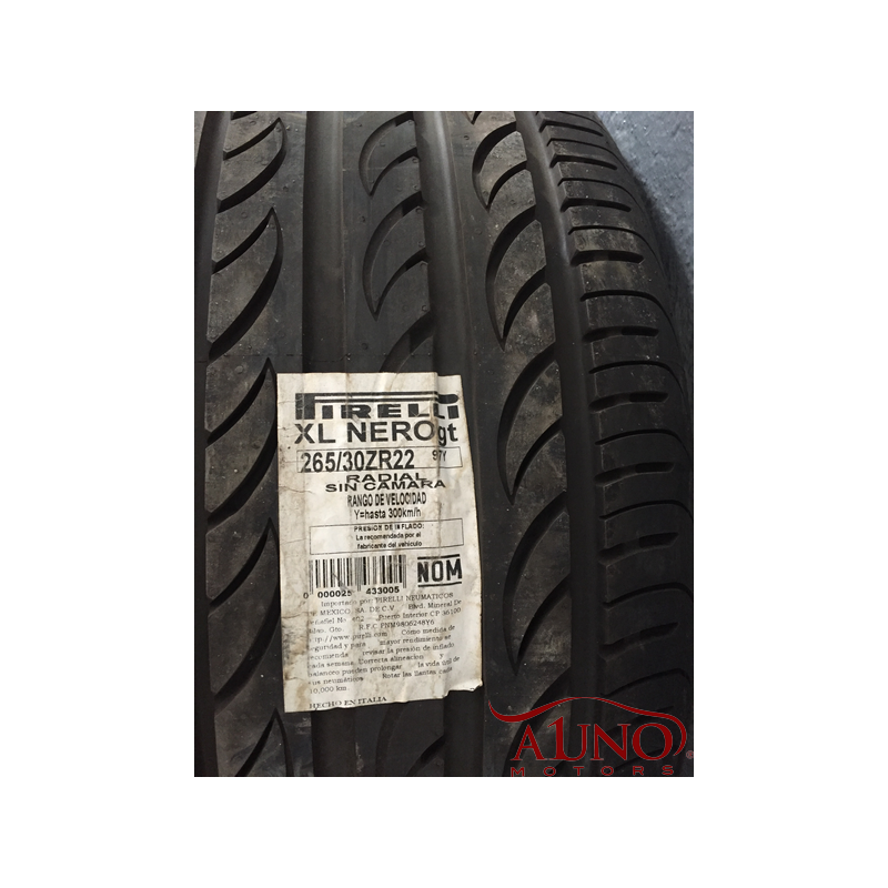 llanta 2 Llantas 265/30 R22 Pire 
