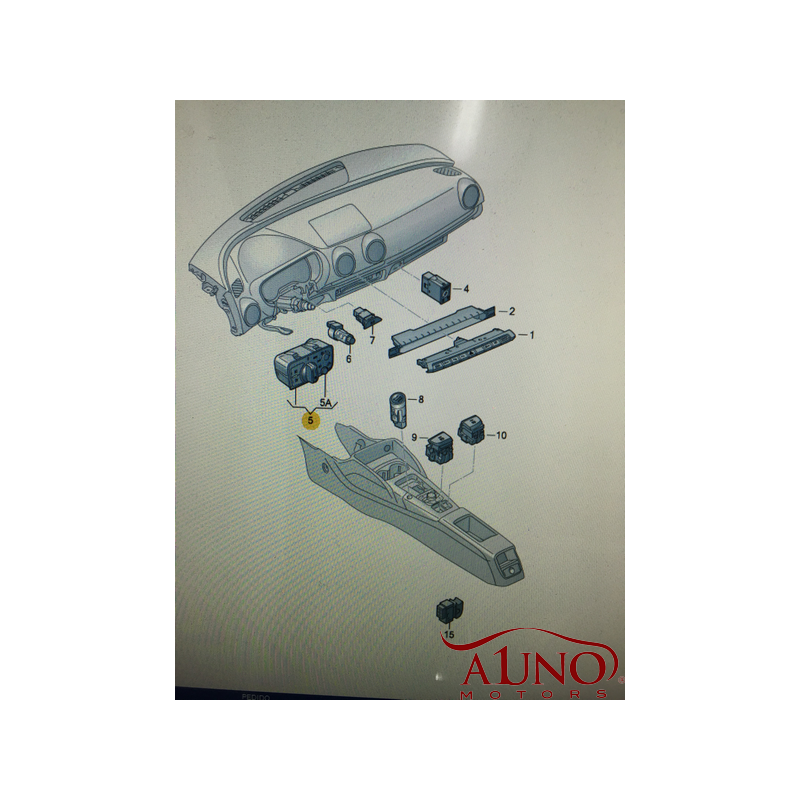 switch de luces Audi A3 2
