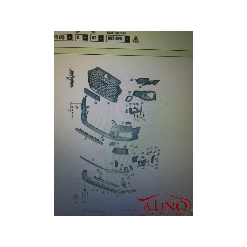fascia Audi A3