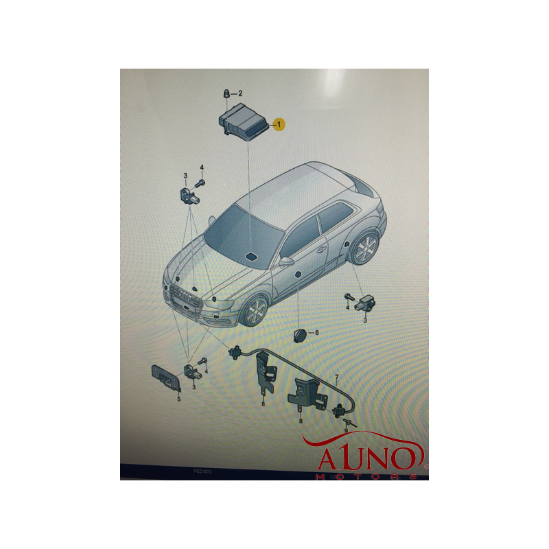 modulo Airbag Audi A3