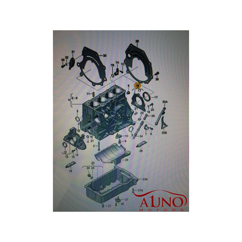 reten de cigüeñal Audi A3 1