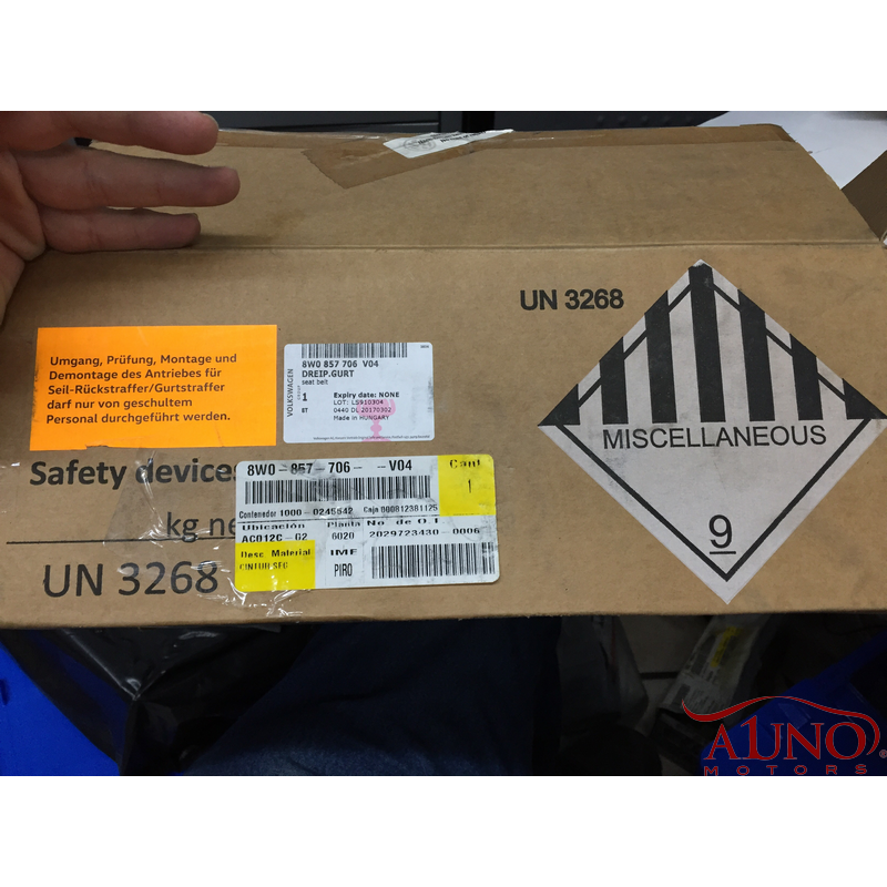 cinturon de seguridad Audi A4 2