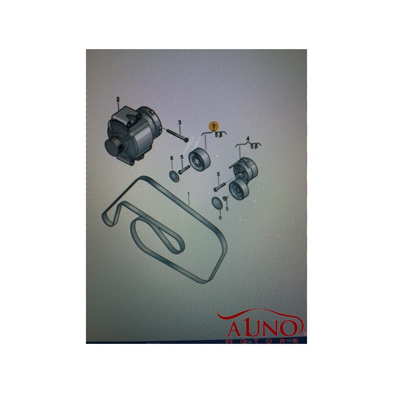polea Audi A4 2