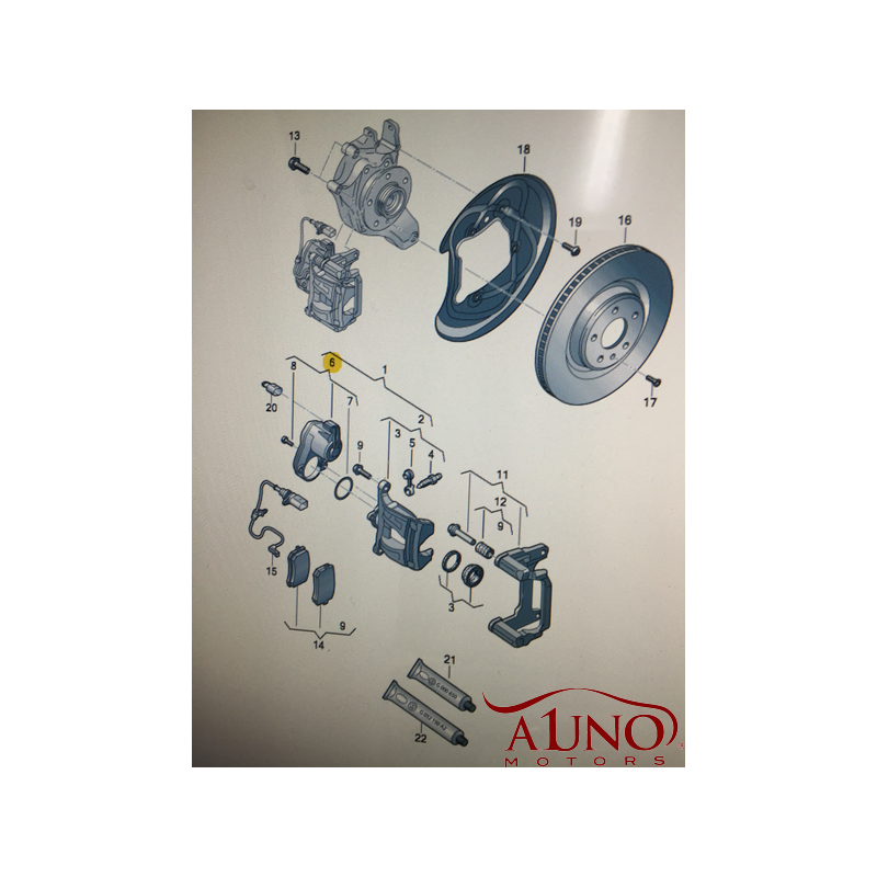 Caliper Frenos Audi A8 3