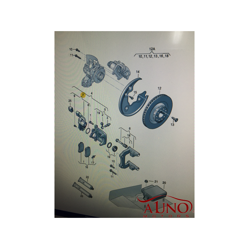 Caliper Frenos Audi A4 1