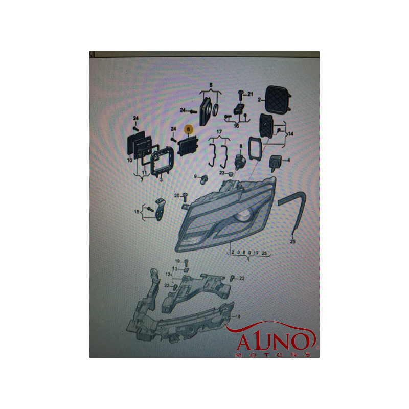 control de led Audi Q5 2
