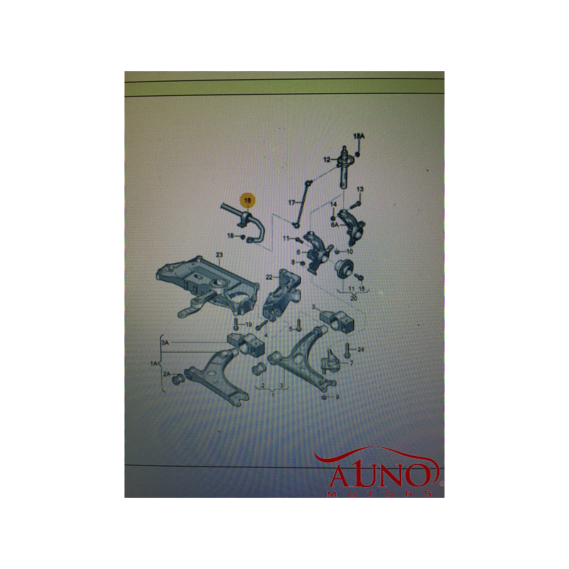 barra estabilizadora Audi A3