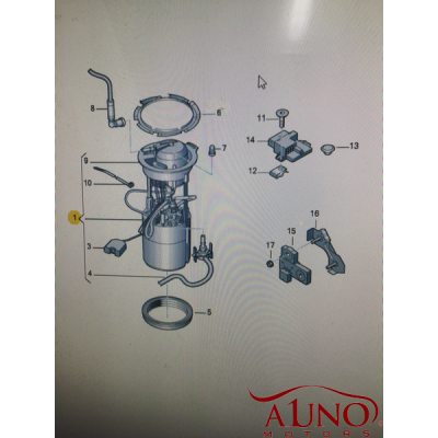 bomba de gasolina Completa Audi Q5 6