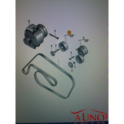 polea Audi A4 2