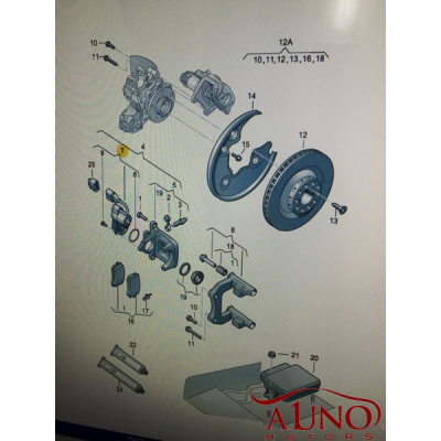 Caliper Frenos Audi A4 1